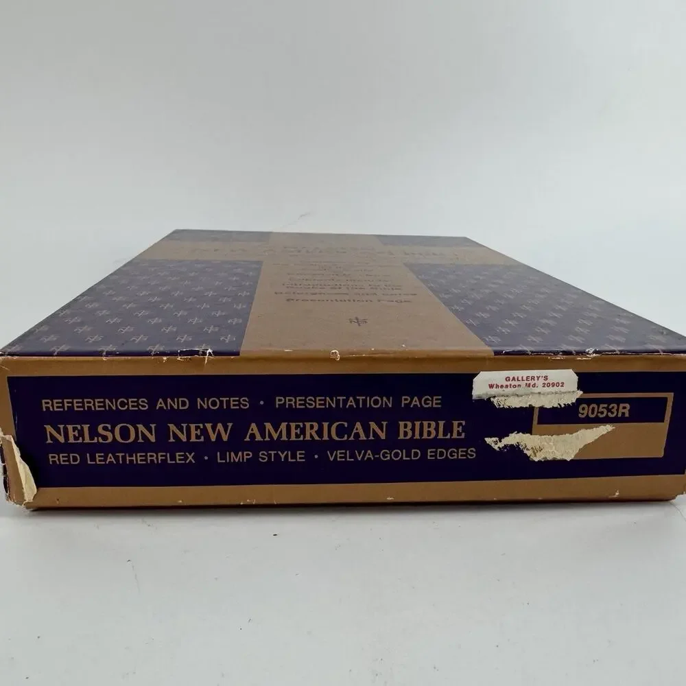 Vtg 1971 New American Bible NAB Catholic Edition Thomas Nelson 9053